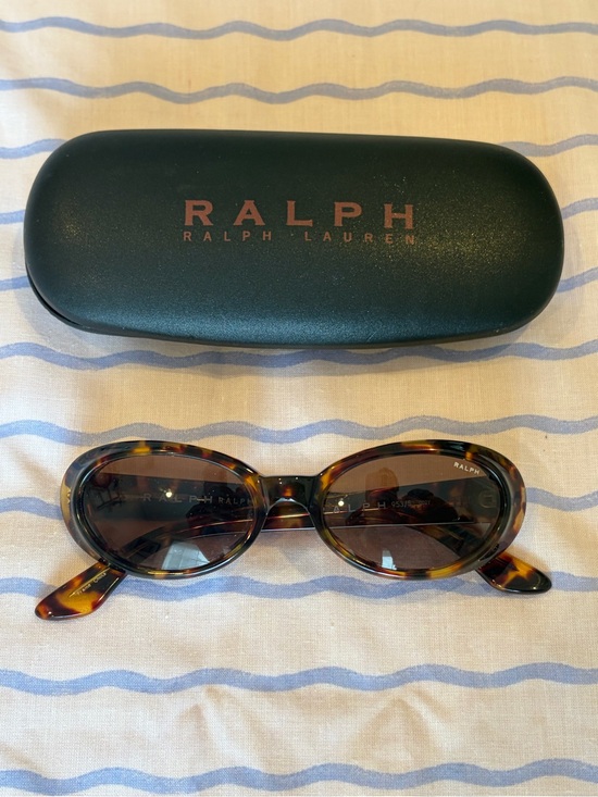 Vintage Y2K Ralph Lauren Tortoiseshell Oval Sunglasses ??️? main image 14